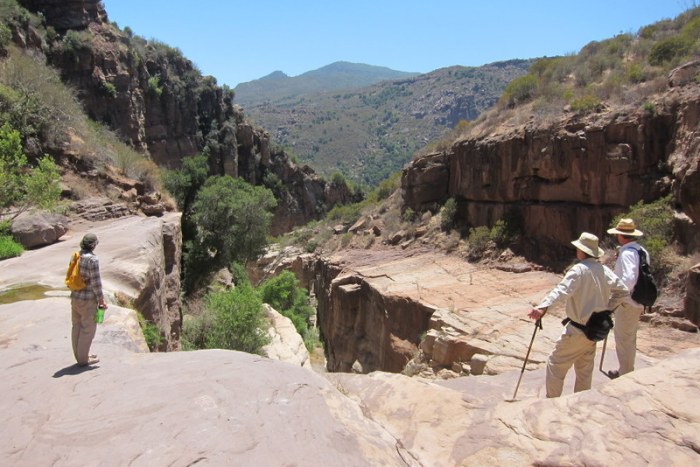 heading down Tar Creek
